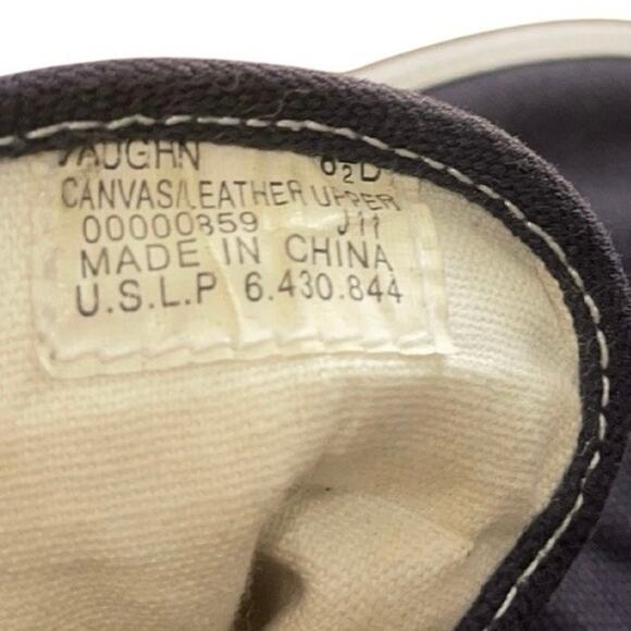Polo Ralph Lauren Shoes Sneakers Vaughn Chambray Blue Size 8.5 Canvas Nautical - Picture 6 of 6